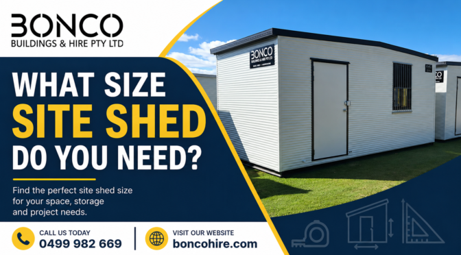 What Size Site Shed Do You Need?