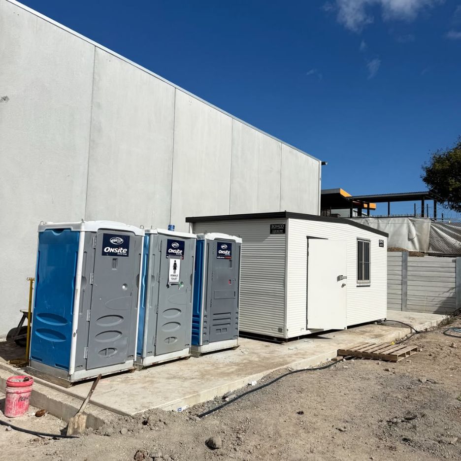 6 x 3 metre portable site office delivered by Bonco in Darra Queensland